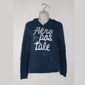 Aeropostale Hoodie - Blue - Sz. M